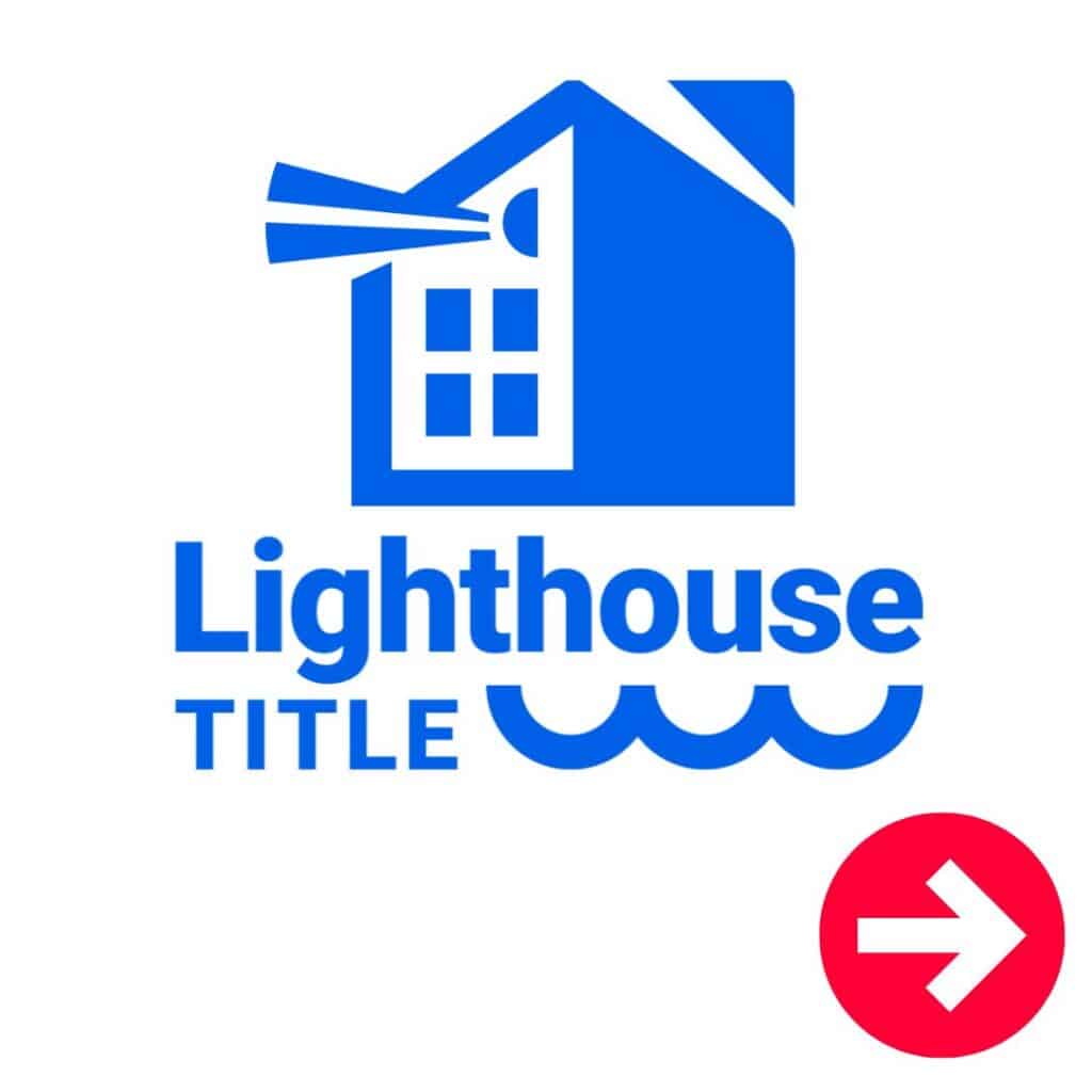 Lighthouse Title – Holly Jolly Light Trail 2025 Sponsor